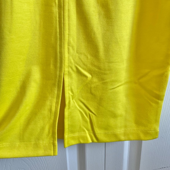 NWT Suzy Shier yellow sleeveless shift summer dress Size XS - Picture 2 of 6